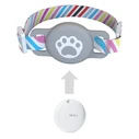 Mili Κολάρο Θήκη Smart Tag Micollar Γάτες Γκρι