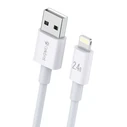 Καλώδιο Lightning Celebrat Σε Usb Cb-24l 12w 1.2m Λευκό
