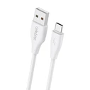 Καλώδιο USB-C Celebrat Σε USB Cb-31A, 15W, 480Mbps, 1M, Λευκό