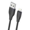 Καλώδιο Lightning Celebrat σε USB CB-31, 15W, 480Mbps, 1m, Μαύρο