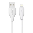 Celebrat USB-A to Lightning Cable 15W Λευκό 1m (CB-31A-L-WH)