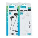 Handsfree Ακουστικά Celebrat G38, USB-C σύνδεση, 10mm, 1.2m, Λευκά