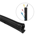 Κάλυμμα Καλωδίων Brateck τύπου Flex Wrap CC15-1, με φερμουάρ, Φ30cm x1m