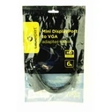 Καλώδιo MiniDisplayport Cablexpert to VGA Black 1,8M