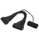 Καλώδιo Cablexpert DUAL 24-PIN INTERNAL PC POWER Extension 0.3M