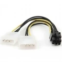 Καλώδιo Cablexpert INTERNAL POWER Adapter for PCI EXPRESS, 6pin to MOLEX x 2 pcs