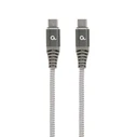Καλώδιo USB Cablexpert 60W Type-C PD PREMIUM & Data 1,5M SPACEGREY