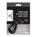 Καλώδιo 3,5mm Cablexpert RIGHT ANGLE Stereo 1,8M