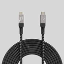 Καλώδιο Cablexpert Premium USB4 USB-C σε USB-C 240W 0.5m Μαύρο