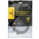 Καλώδιo MiniDisplayport Cablexpert to DisplayPort DIGITAL INTERFACE 1,8m