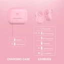 Bluetooth Handsfree Sonic Gear EARPUMP TWS COMFY 1 PINK