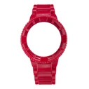 Γυναικείο Λουράκι WATX & CO Cowa1023 (43mm) Καουτσούκ Κόκκινο