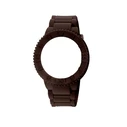 Λουράκι Ρολογιού Unisex WATX & CO Cowa1203 (43mm) Καουτσούκ Καφέ