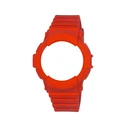 Λουράκι Ρολογιού Unisex WATX & CO Cowa2741 (49mm) Καουτσούκ Κόκκινο