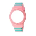 Γυναικείο Λουράκι WATX & CO Cowa3090 (43mm) Καουτσούκ Ροζ Τουρκουάζ
