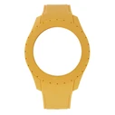 Λουράκι Ρολογιού Unisex WATX & CO Cowa3742 (49mm) Καουτσούκ Κίτρινο