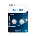 Μπαταρία Λιθίου Blister Philips CR2025P2/01GRS 