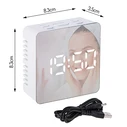 Ρολόι Επιτραπέζιο Camry LED ALARM CLOCK WHITE