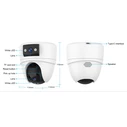 VSTARCAM CS2DR Smart IP Camera 3MP Dual‑Lens Wi‑Fi PTZ Dome — Full‑Color Night Vision, 4mm