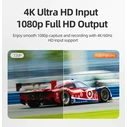 CABLETIME Video Capture CT-ACHC3-AG HDMI σε USB/USB-C 4K/30Hz γκρι