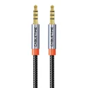 CABLETIME καλώδιο ήχου 3.5mm gold plated 0.5m μαύρο