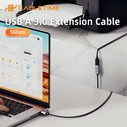 Καλώδιο USB Cabletime USB CT-AMAF1, 5Gbps, 3m, Μαύρο