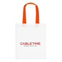 CABLETIME τσάντα CT-BAG, 33.5x38.5cm, λευκή