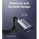 Αντάπτορας USB-C Cabletime σε USB CT-Cmaf10-Agl, 10Gbps, Γκρι