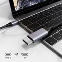 Καλώδιο USB Cabletime Type-C σε DisplayPort CT-CMDP2, 4K/30Hz, 1.2m, μαύρο