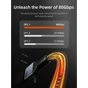 CABLETIME καλώδιο DisplayPort 2.1 2m (CT-DP16K-AG2)