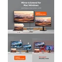 Cabletime HDMI splitter CT-HSP4K2-AG, 1 σε 2, 4K/60Hz, uni-directional, γκρι