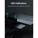 Cabletime HDMI splitter CT-HSP4K2-AG, 1 σε 2, 4K/60Hz, uni-directional, γκρι
