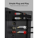 Cabletime Cable 2x RCA male - 2x RCA male 2m