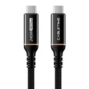 Καλώδιο USB-C Cabletime Σε USB-C Ct-Usb4, 240W, 40Gbps, 8K/60Hz, Usb4, 1M, Μαύρο