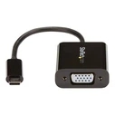 Αντάπτορας USB StarTech USB-C to VGA Adapter male/female Black