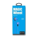 Handsfree Ακουστικά Celebra με μικρόφωνο D1 on/off 10mm 1.2m Flat Blue