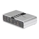 Κάρτα Ήχου StarTech USB 2.0 Soundbox 7.1 Adapter - with SPDIF Didital Audio - 8x 3.5mm socket