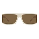 Dsquared2 Men's Sunglasses D2-0140-S-SZJ (73/15/120) Beige Acetate Frame, Brown Lenses, Category 3 UV400