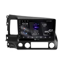 VenCore 3236-10006-0242B - Οθόνη Multimedia Android 15 10.1" PX5S Octa‑Core 2GB/32GB IPS με Πρόσοψη, CarPlay, Android Auto και Υποστήριξη Κάμερας 360° για Honda Civic 2006-2011 – Μαύρη