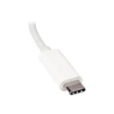Αντάπτορας USB StarTech USB-C to DVI (Male / Female) White