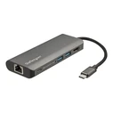 Docking Station StarTech.com USB C Multiport Adapter with HDMI - 4K - SD Card Reader - USB C to USB 3.0 Hub - 2x USB-A 1x USB-C - 60W PD 3.0