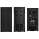 Lian Li Vector V150 Gaming Mini Tower Κουτί Υπολογιστή με Πλαϊνό Παράθυρο Μαύρο