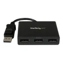 Αντάπτορας DisplayPort StarTech Multi Stream Transport - 1.2 to Triple Head DP MST - Multi Monitor DP to 3x DP Buchse - Video-splitter - 3 ports