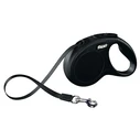 Λουράκι Σκύλου Flexi New CLASSIC 5 m Black Πτυσσόμενο