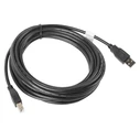 Καλώδιo USB Lanberg CA-USBA-10CC-0050-BK 5 m 2.0 B Black