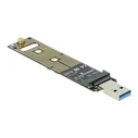Κάρτα M.2 NVMe PCIe με USB 3.1 DeLock