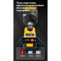 DELI DC234Z Brushless Μπουλονόκλειδο Μπαταρίας 20V Solo 1/2" 850N.m