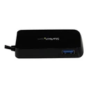 USB Hub StarTech 4 Port USB 3.0 SuperSpeed Black