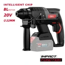 DELI Cordless Rotary Hammer Drill DE-DC20-2 Brushless 20V 2J