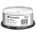 DVD Blu-ray 12cm Verbatim BD-R DL 50GB 6x Thermal Printable 25-Pack Cakebox